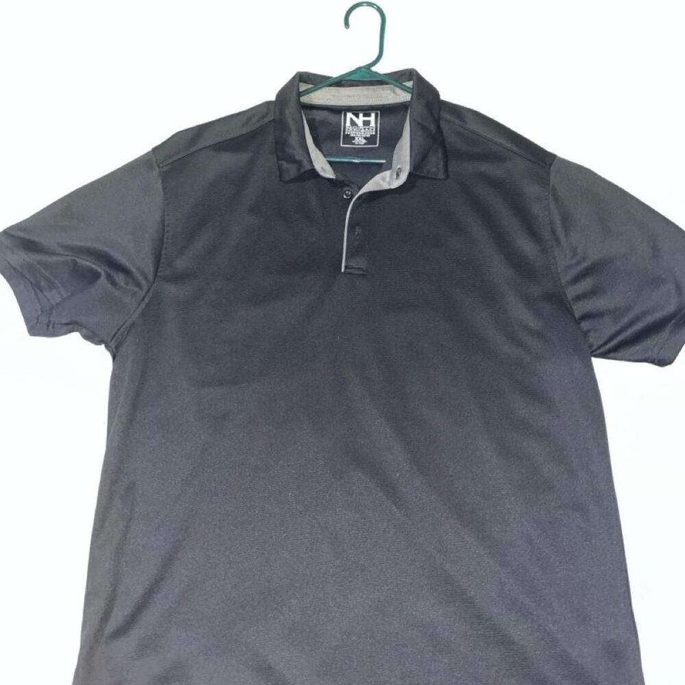 Men's Black Polo-shirts